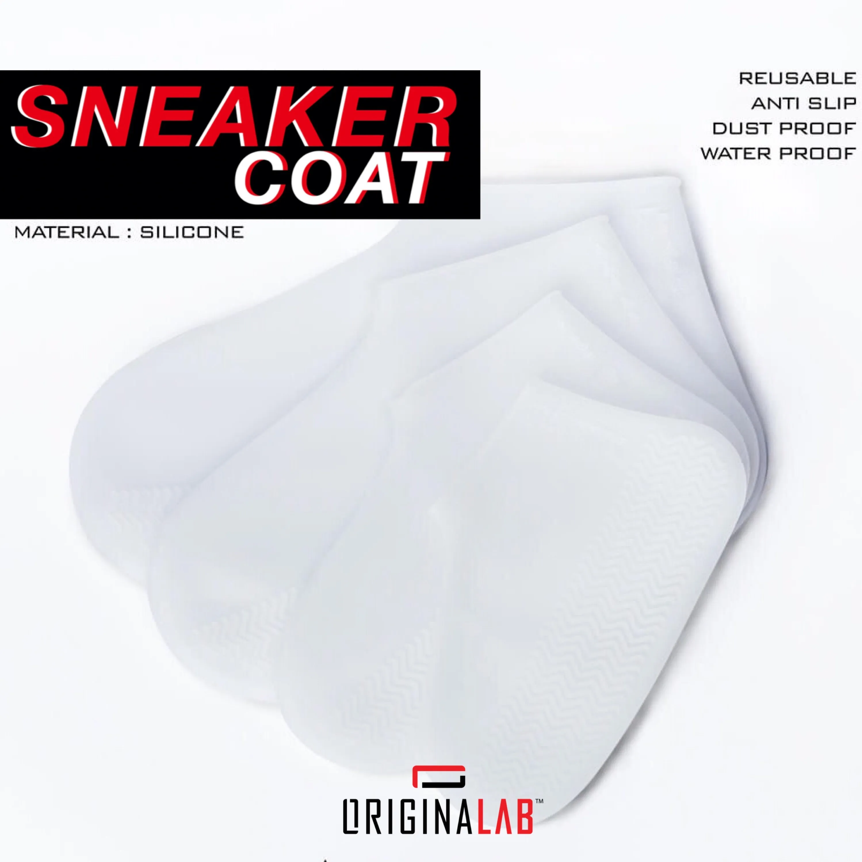 ORIGINALAB Sneaker Silicone Coat Frost White