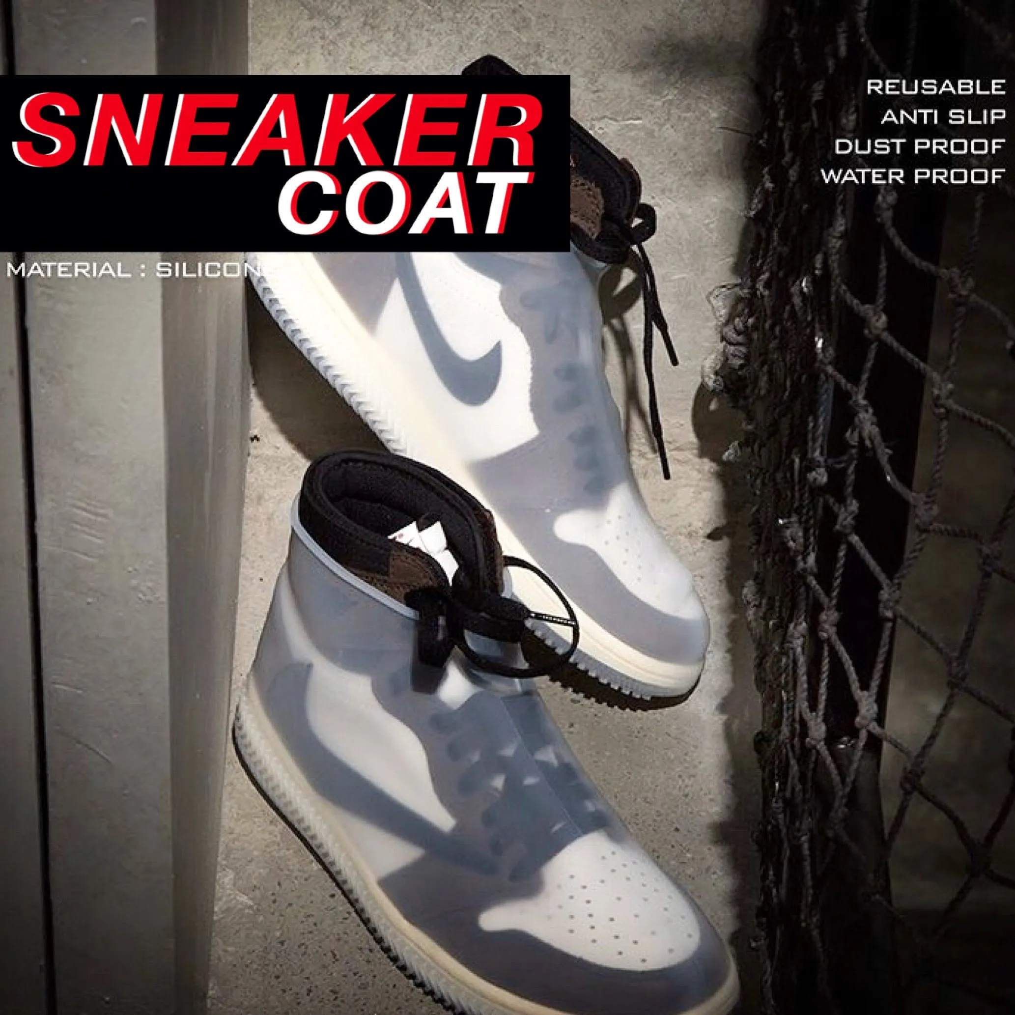 ORIGINALAB Sneaker Silicone Coat Frost White