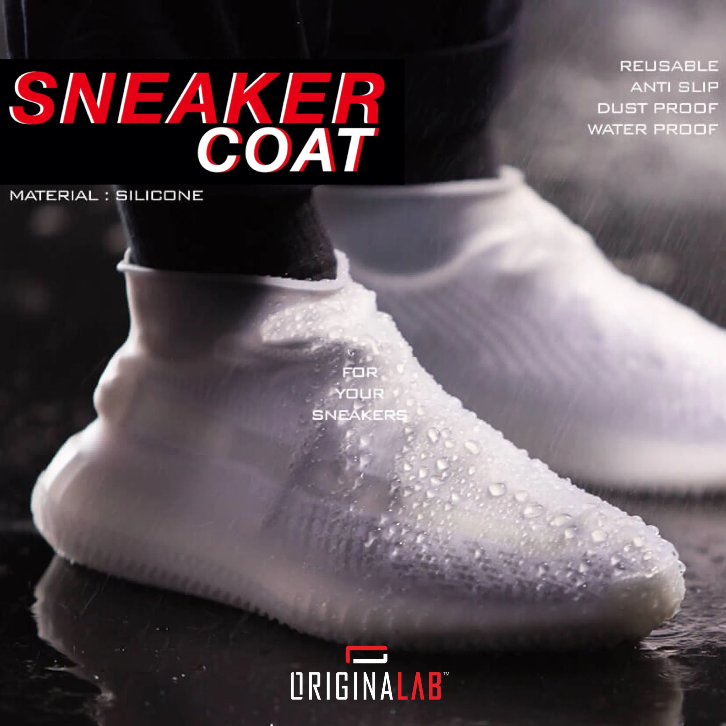 ORIGINALAB Sneaker Silicone Coat Frost White