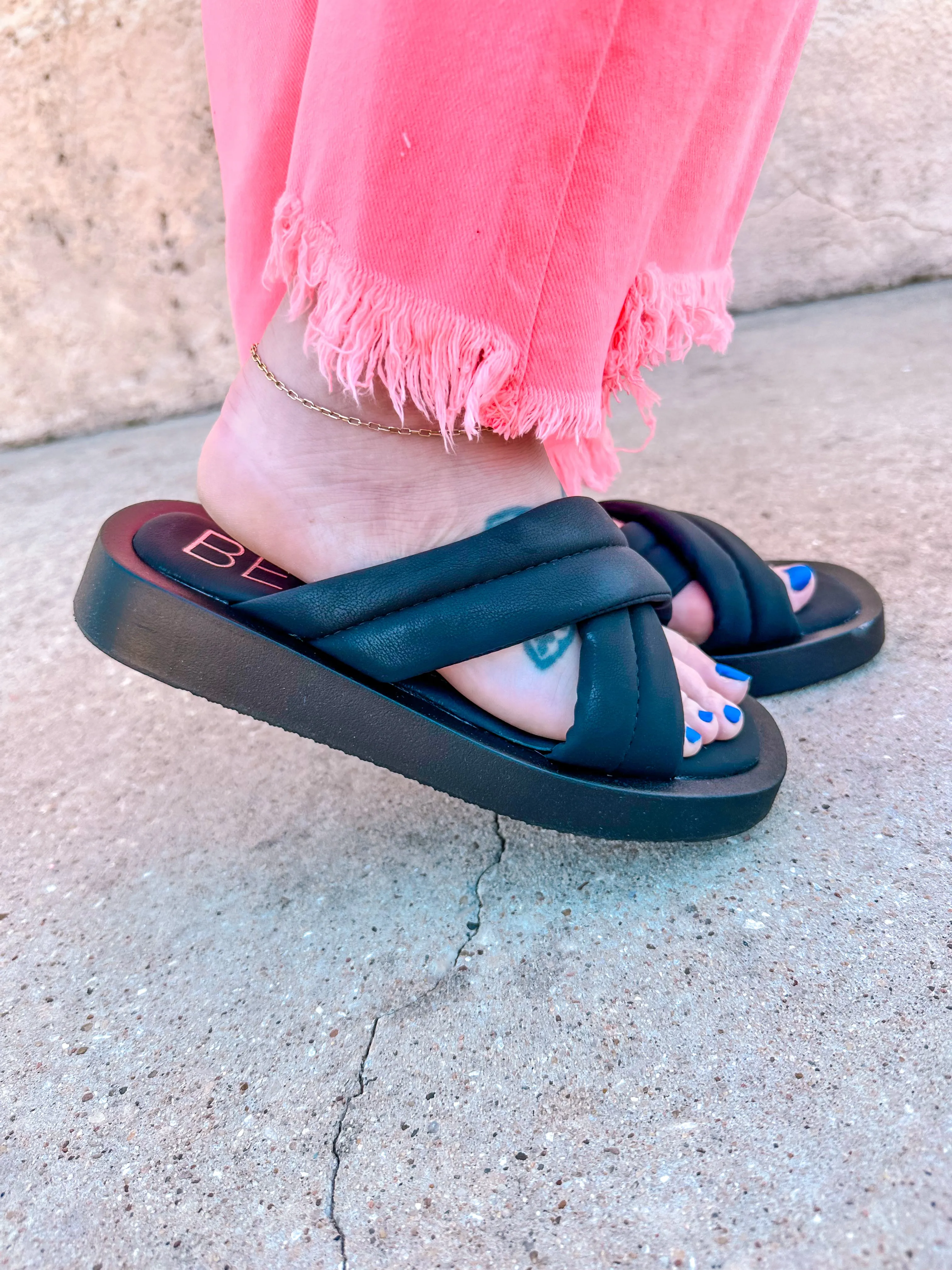 Piper Black Sandals