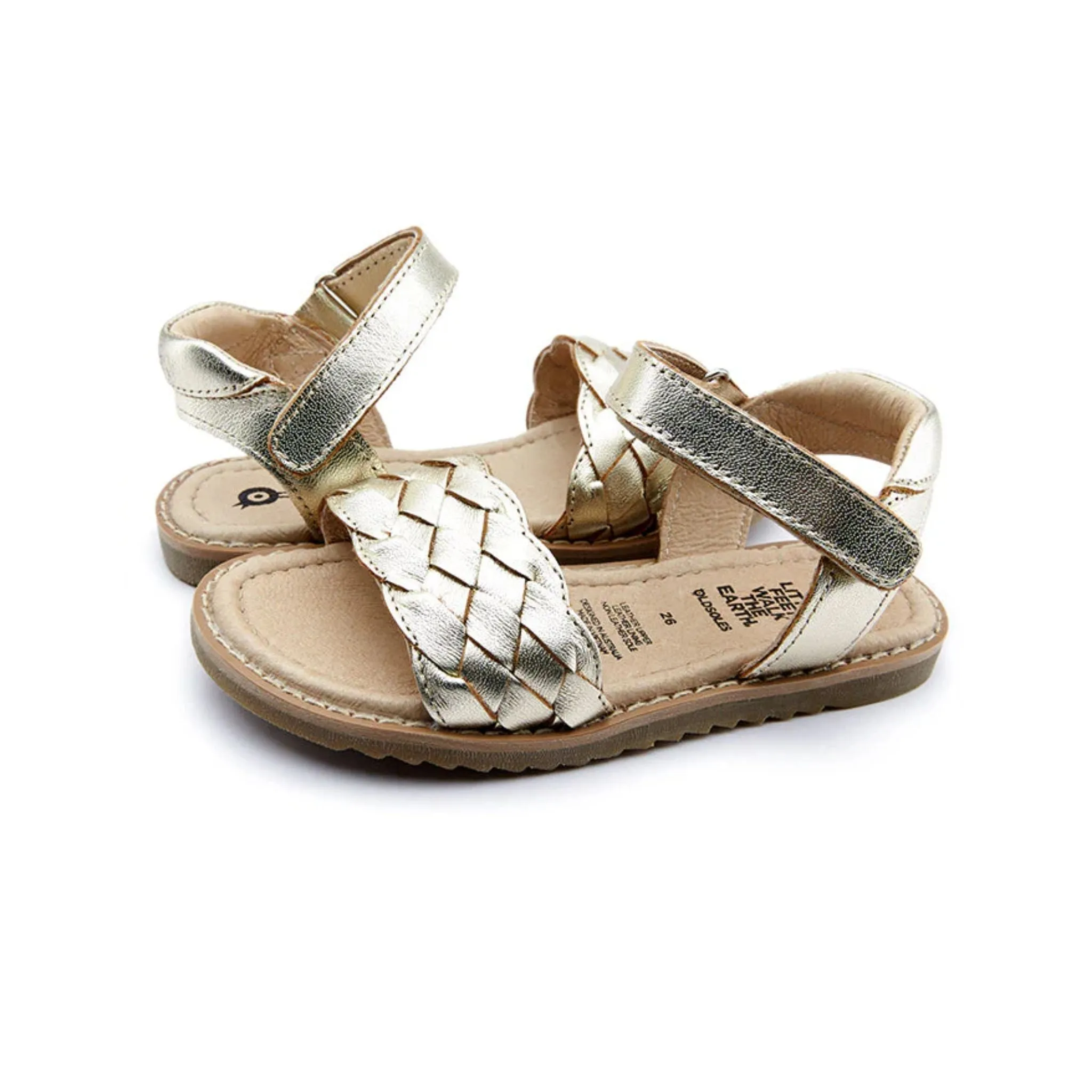 Puffy Sandals - Gold