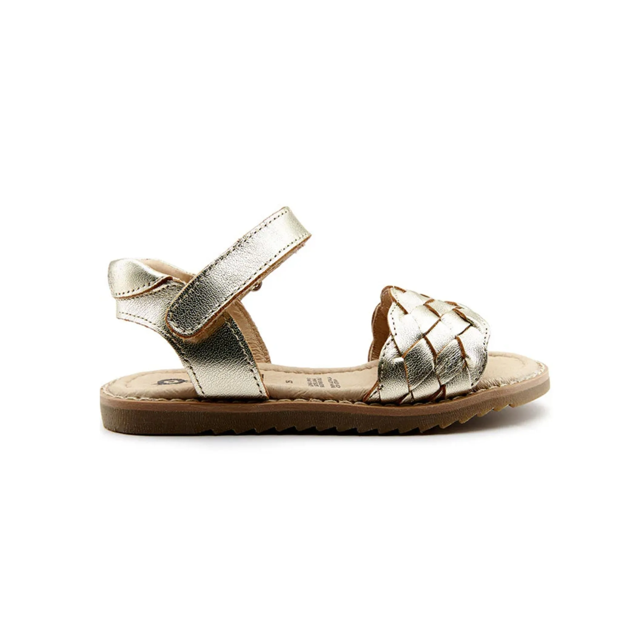 Puffy Sandals - Gold