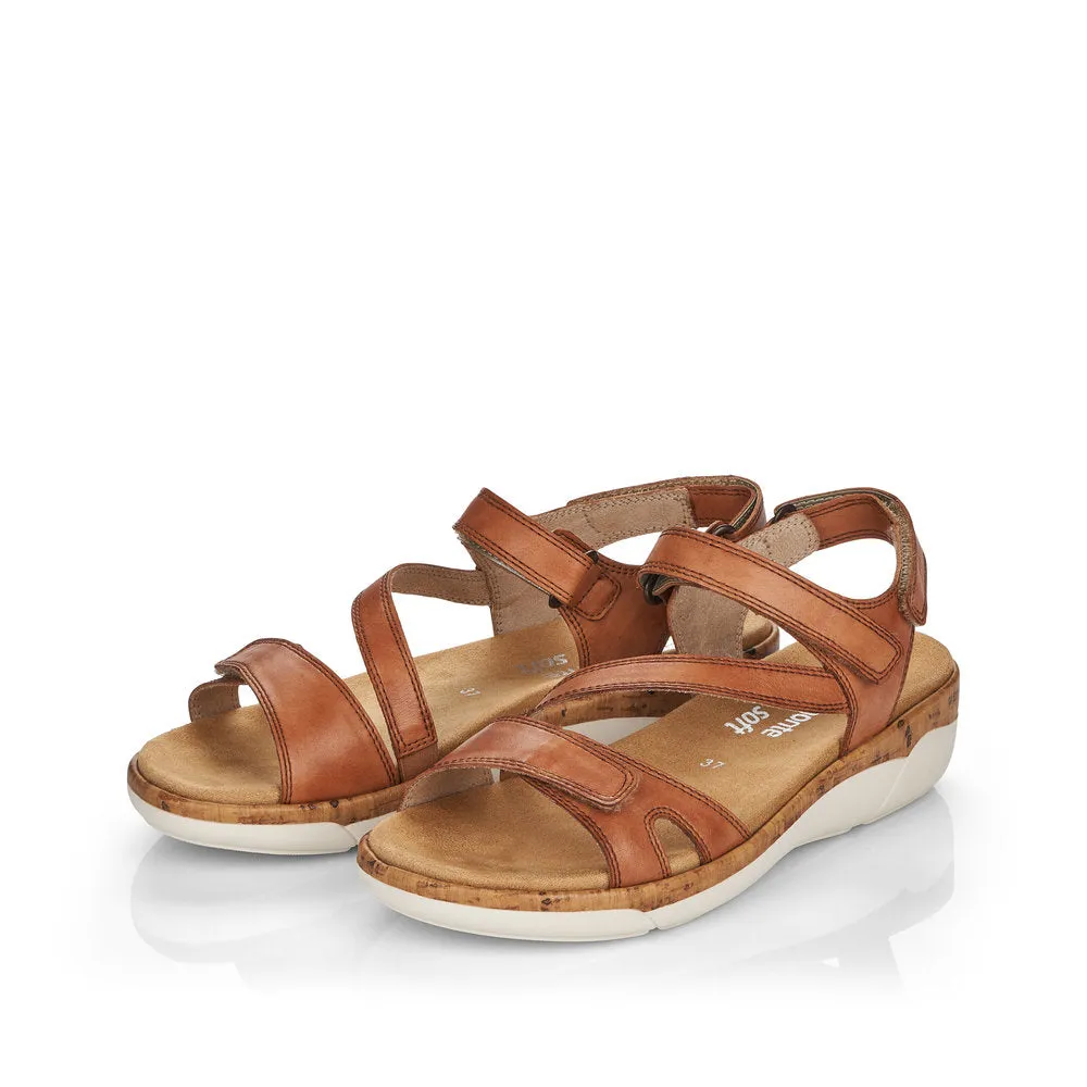 REMONTE R6850 SANDAL - BROWN