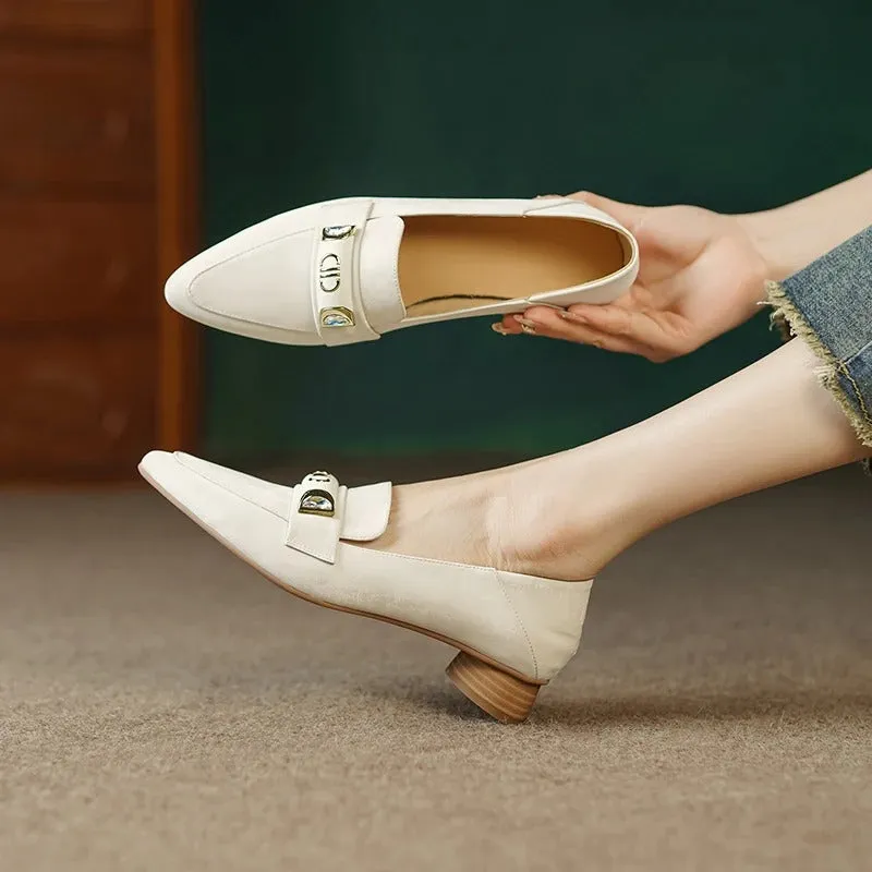 Retro-chic Women's Pointed Toe Flat Shoes