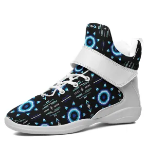 Rising Star Wolf Moon Ipottaa Basketball / Sport High Top Shoes - White Sole