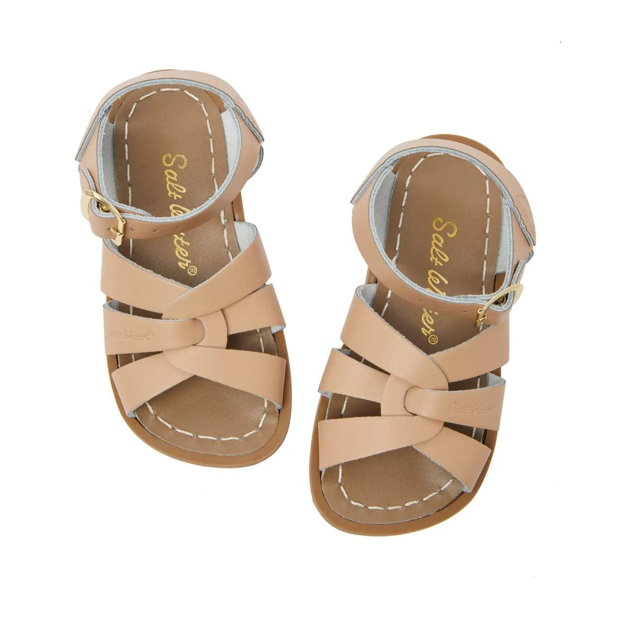 Saltwater Original Sandals - Latte - Kids