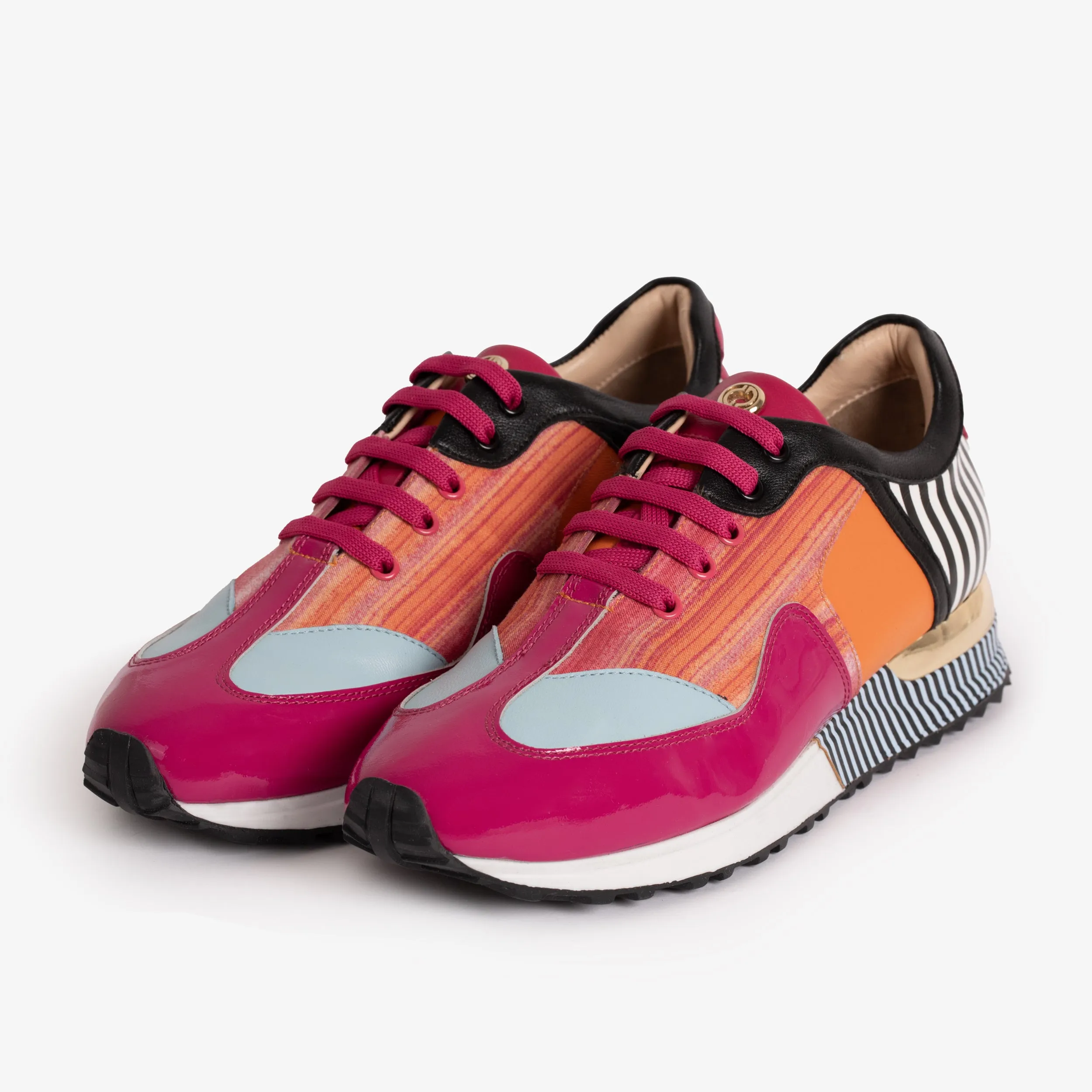 Santa Amaro Multi Color Fuchsia Women Sneaker