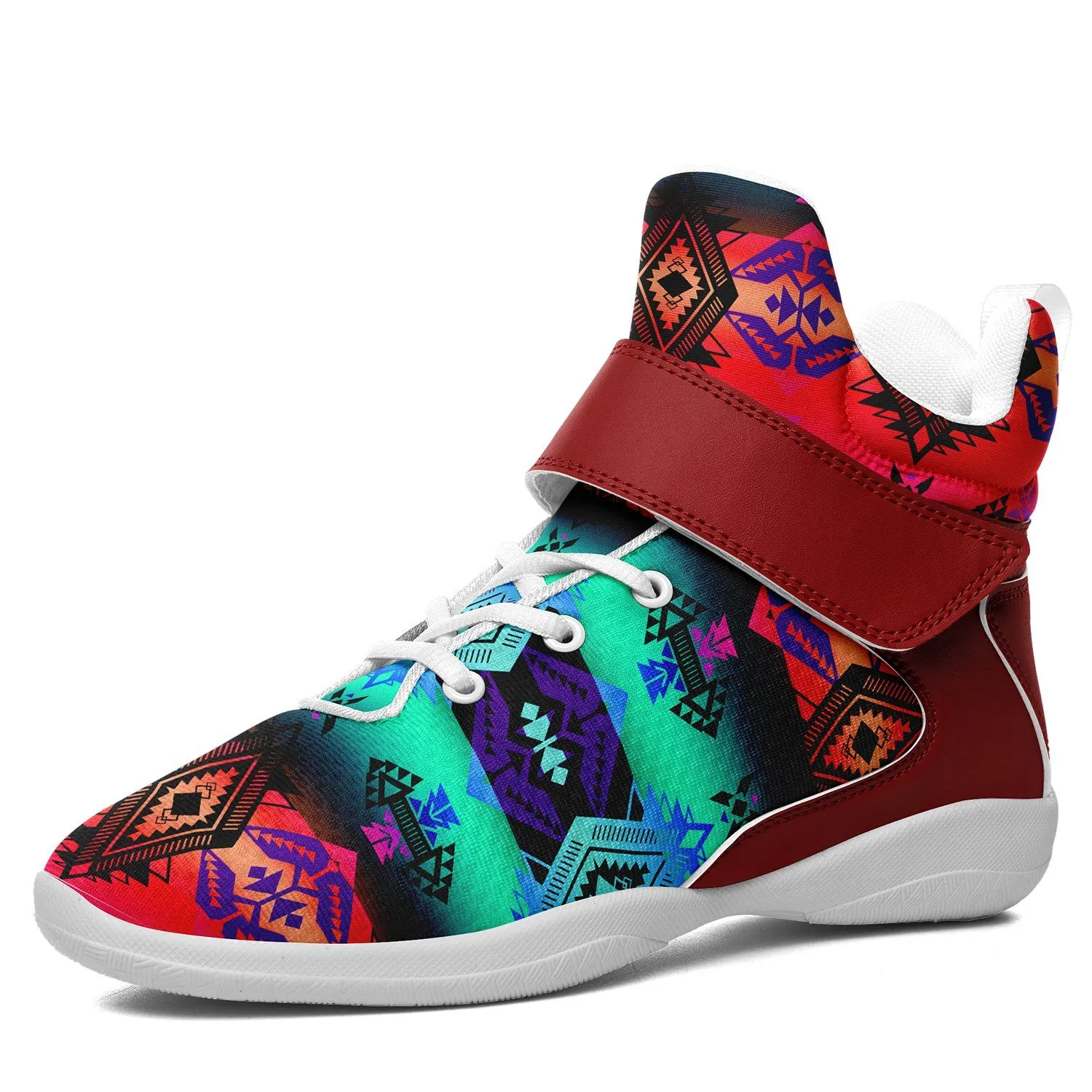 Sovereign Nation Sunrise Ipottaa Basketball / Sport High Top Shoes