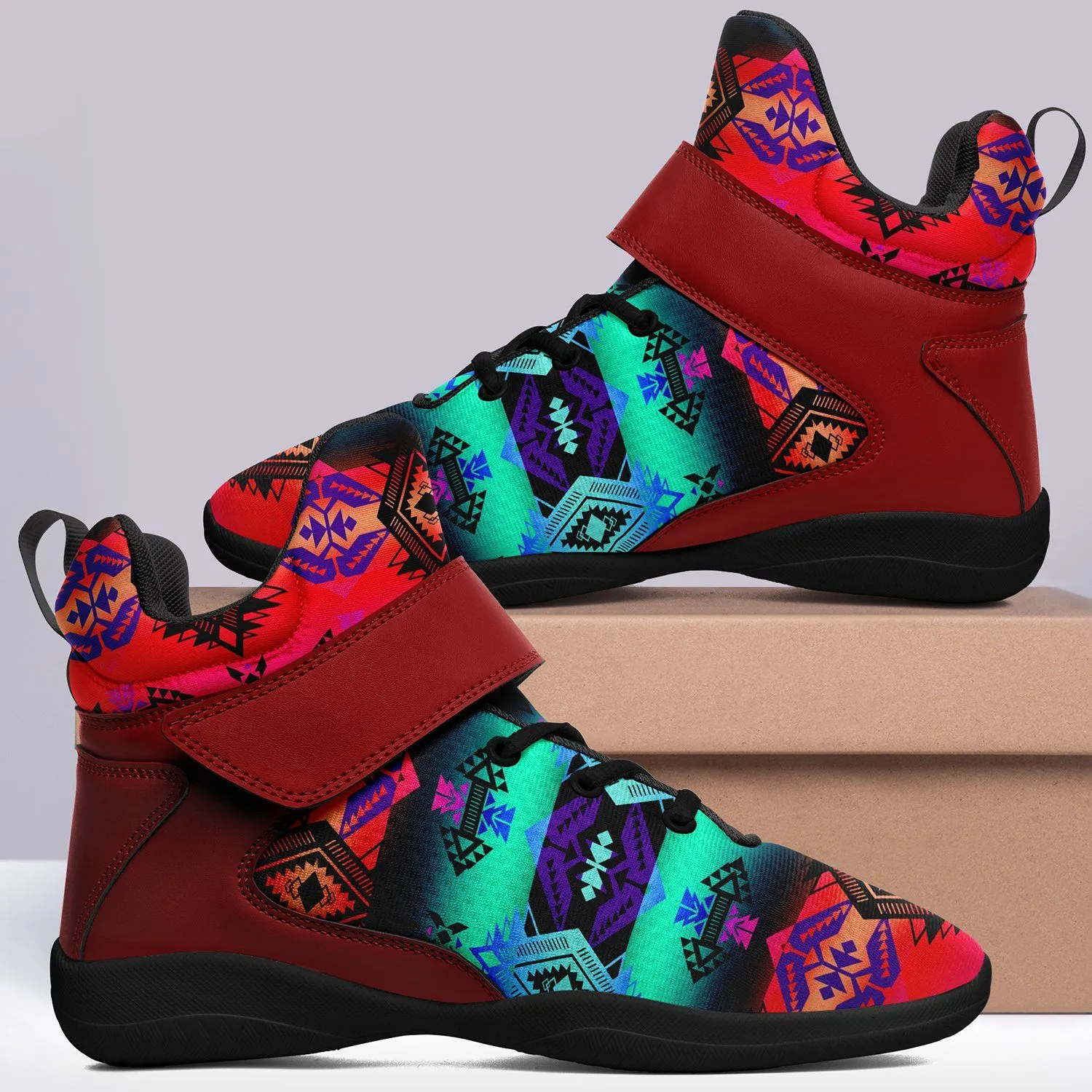 Sovereign Nation Sunrise Ipottaa Basketball / Sport High Top Shoes