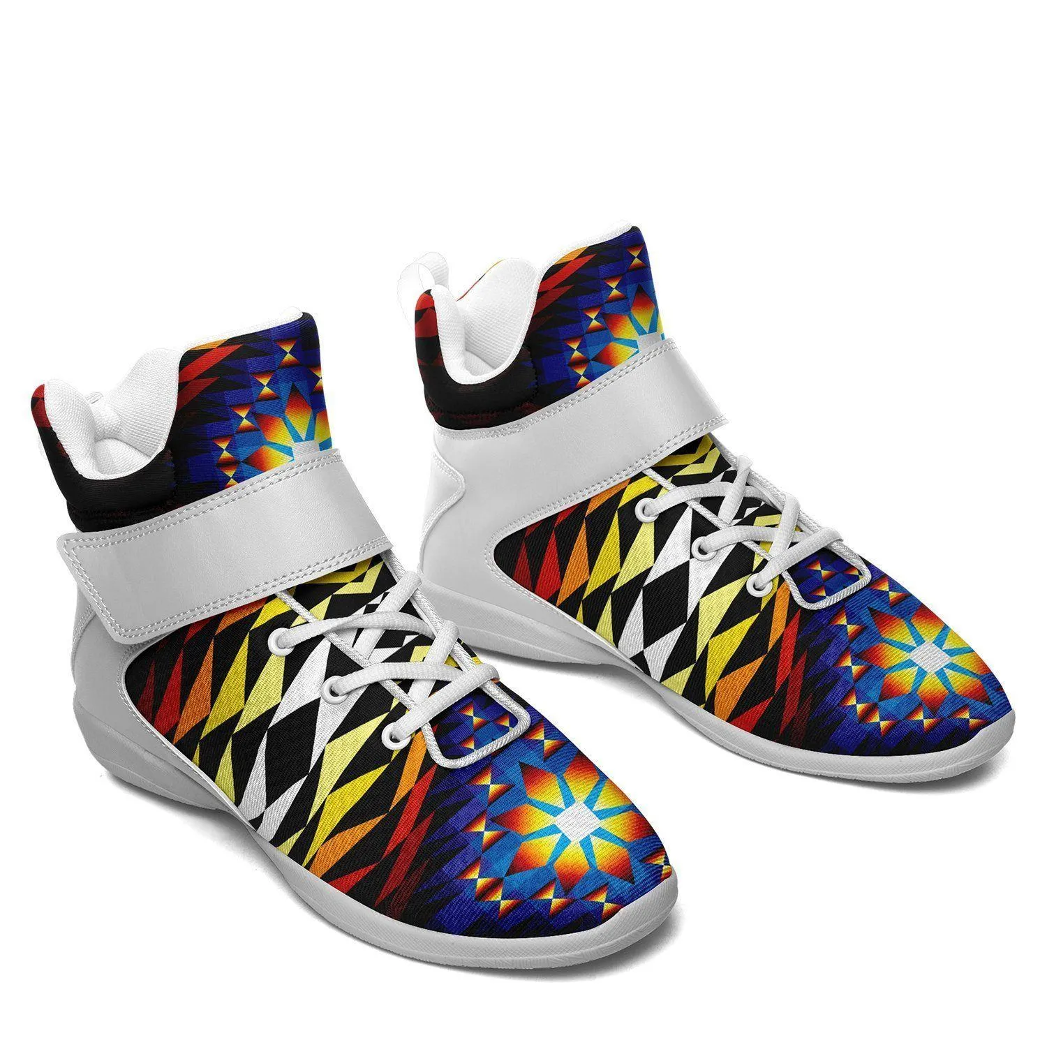 Sunset Blanket Ipottaa Basketball / Sport High Top Shoes - White Sole