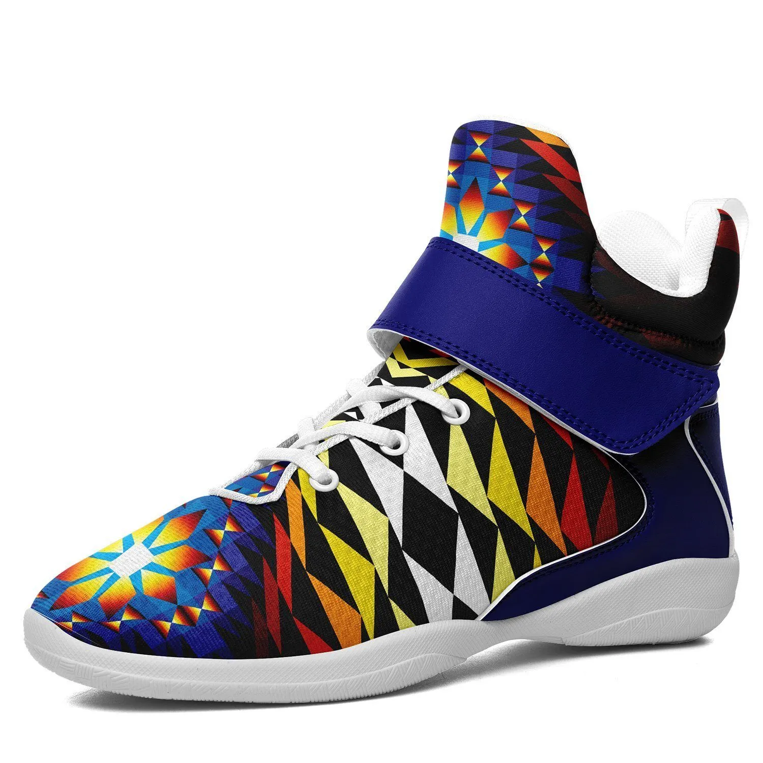 Sunset Blanket Ipottaa Basketball / Sport High Top Shoes - White Sole