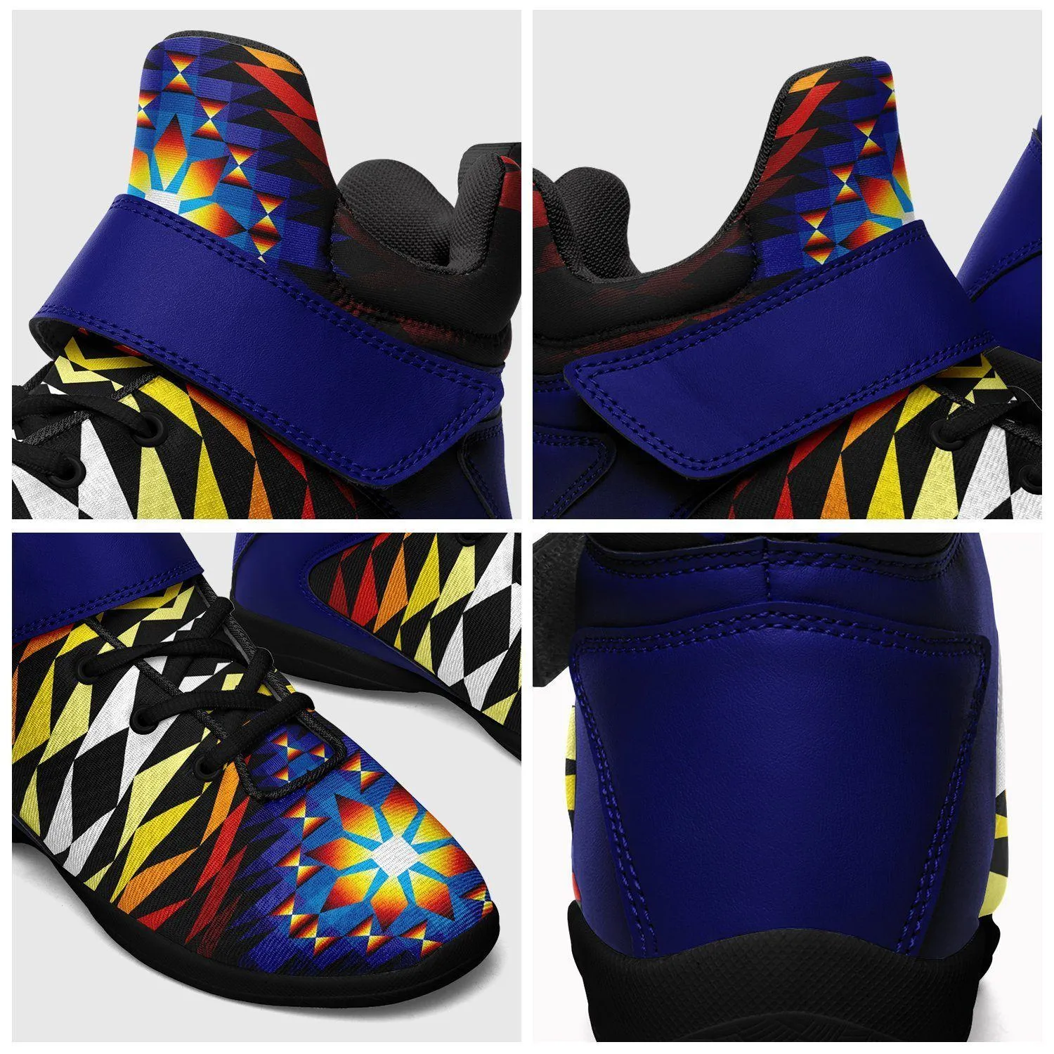 Sunset Blanket Kid's Ipottaa Basketball / Sport High Top Shoes