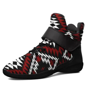 Taos Wool Ipottaa Basketball / Sport High Top Shoes - Black Sole