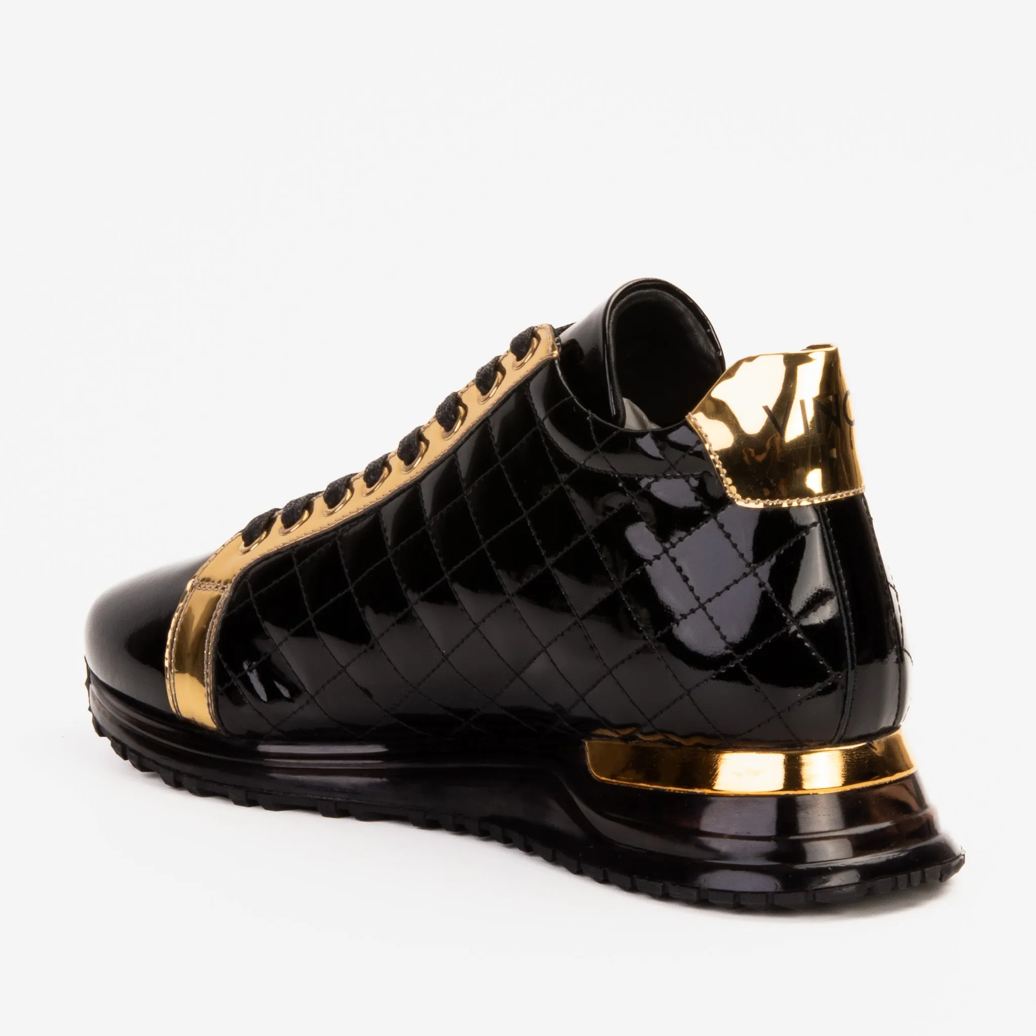 The Prestige Black & Gold  Limited Edition  High-Top Men Sneaker 