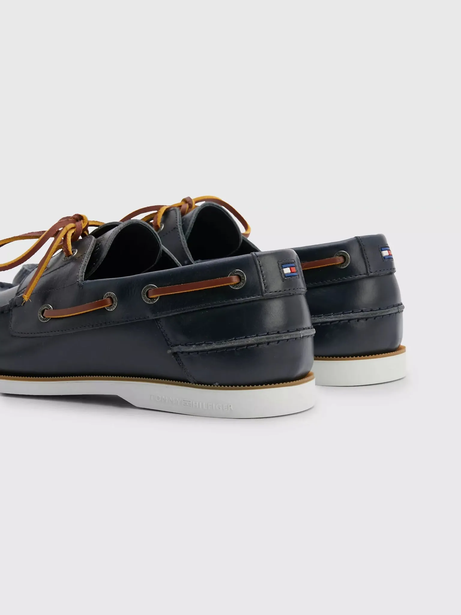 Tommy Hilfiger TH Leather Boat Shoe