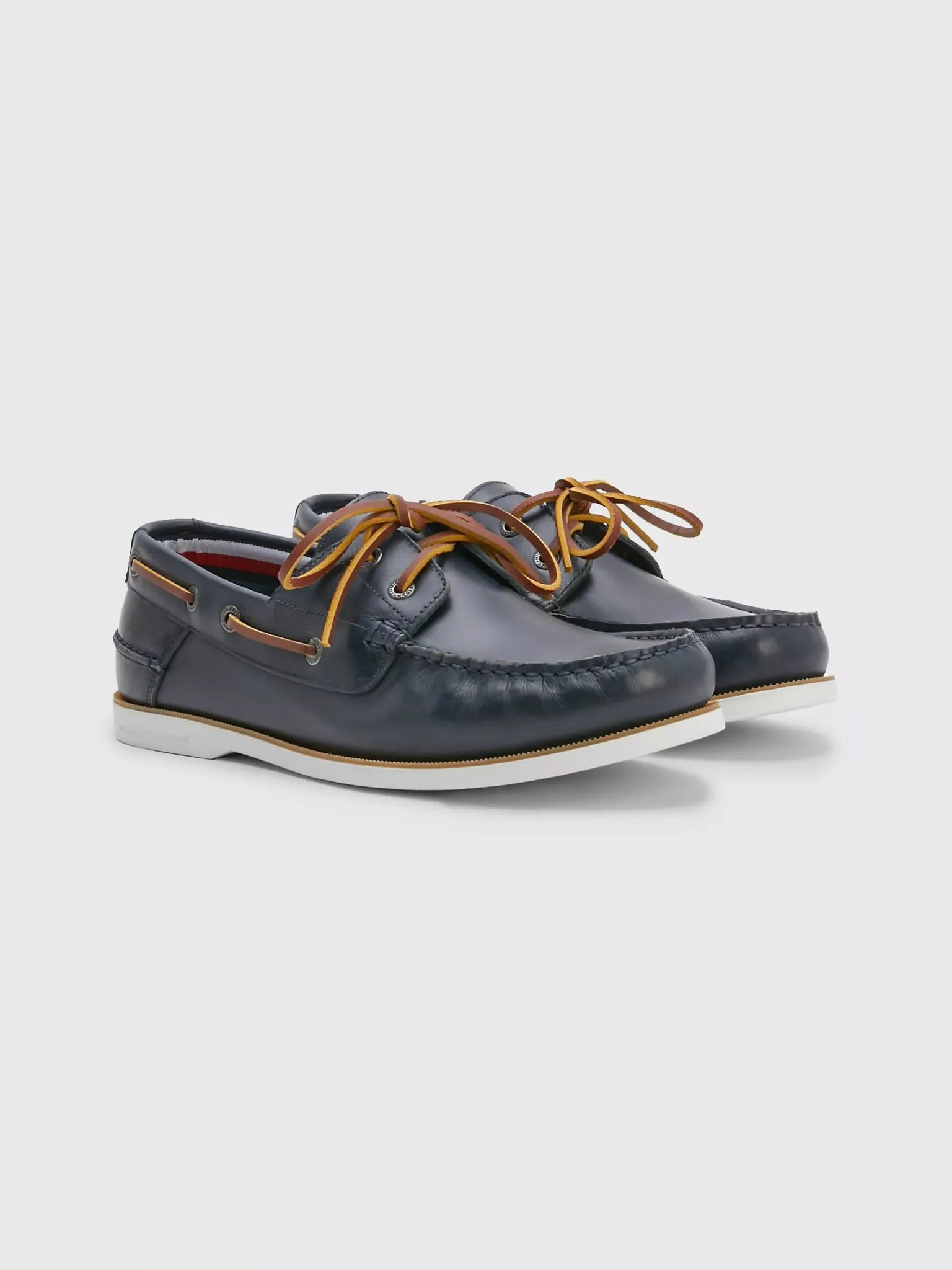 Tommy Hilfiger TH Leather Boat Shoe