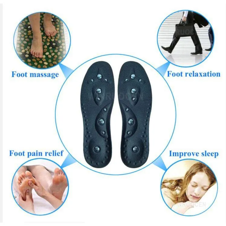 Unisex Weight Loss Acupuncture Magnetic Therapy Insoles