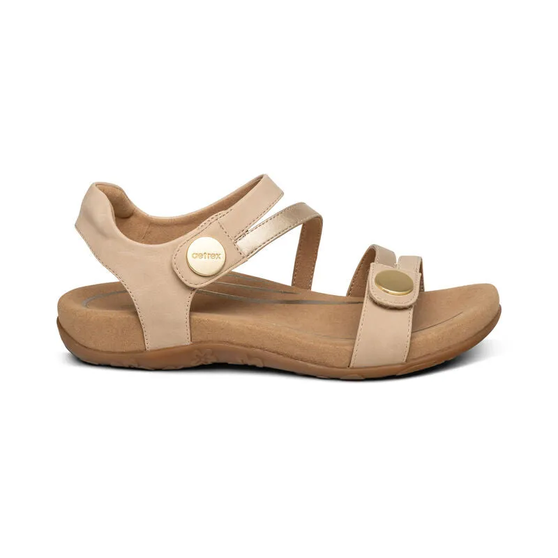 Womene's Aetrex Jess SE217 Color: Tan