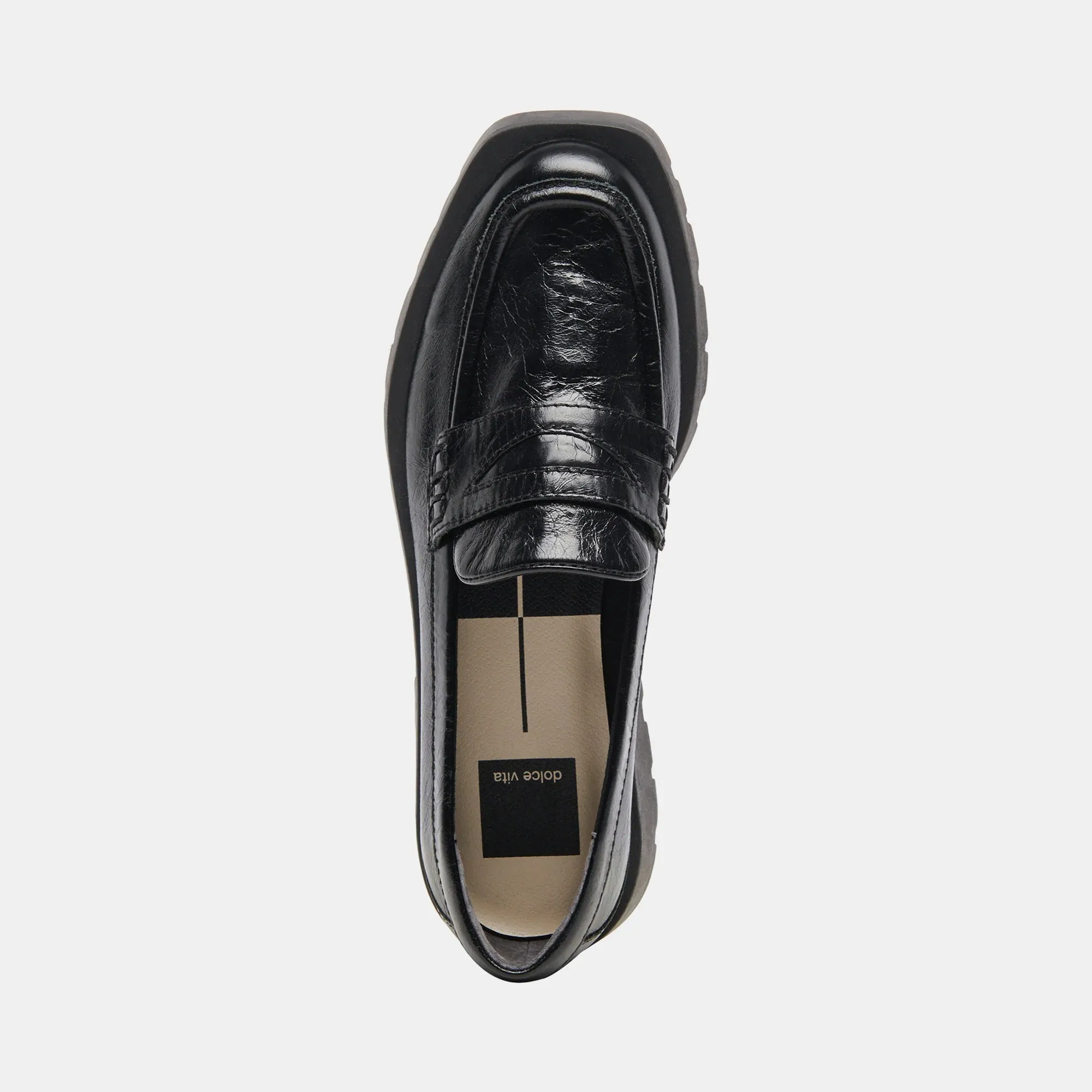 Women's Elias Loafer - Onyx Crinkle Patent